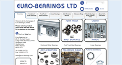 Desktop Screenshot of euro-bearings.com